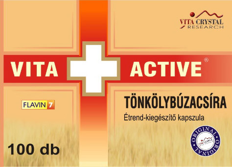 Vita Crystal Vita+Active Tönkölybúzacsíra kapszula 100db