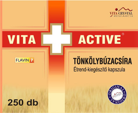 Vita Crystal Vita+Active Tönkölybúzacsíra kapszula 250db