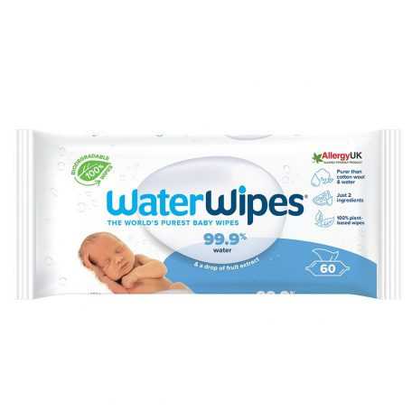 Waterwipes Bio Babatörlőkendő 60 Db