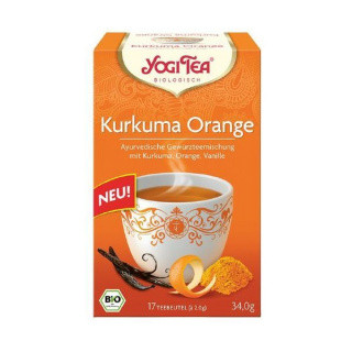 Yogi bio tea kurkuma narancs 17x2g 34 g