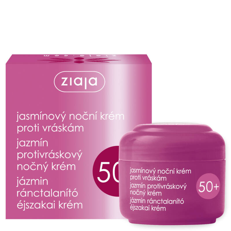 Ziaja jázmin éjszakai arckrém 50 év felett 50 ml