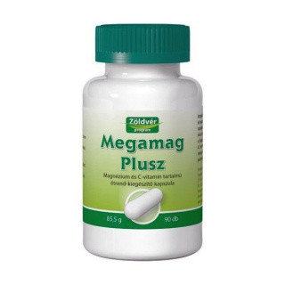 Zöldvér megamag plusz mg+c vitamin kapszula 90 db