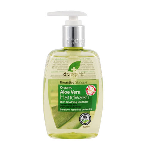 dr.Organic Folyékony kézmosó bio Aloe verával 250ml