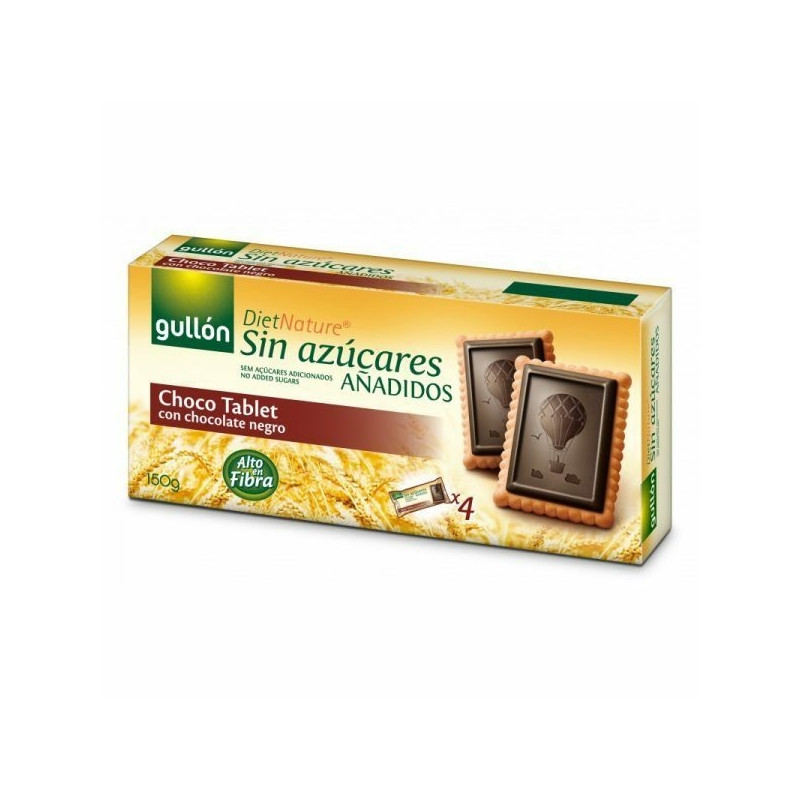 Gullón choco tablet étcsokis keksz édesítőszerrel 150 g