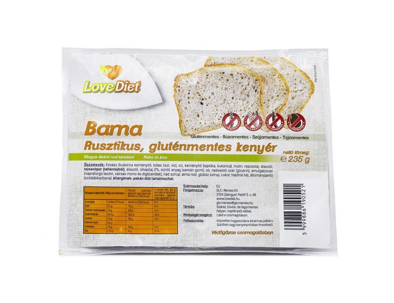 Love Diet Rusztikus Barna Kenyér Gm. 235 g