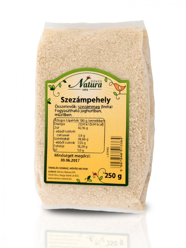 Natura szezámpehely 250 g