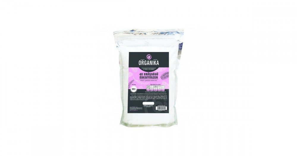 Organika 4x erősségű édesítőszer 500 g