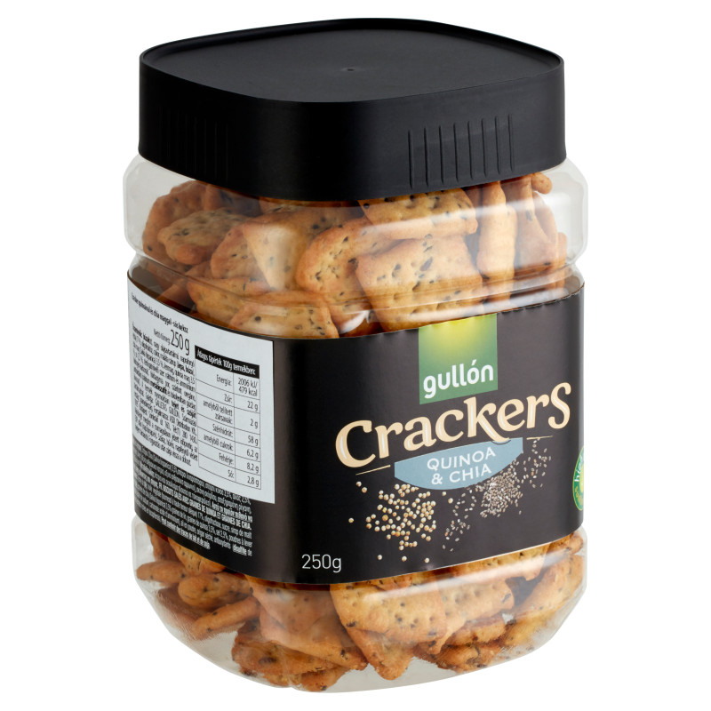 Gullón cracker chia magos quinoás 250 g