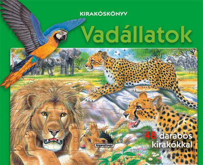 Kirakóskönyv - Vadállatok (új kiadás)