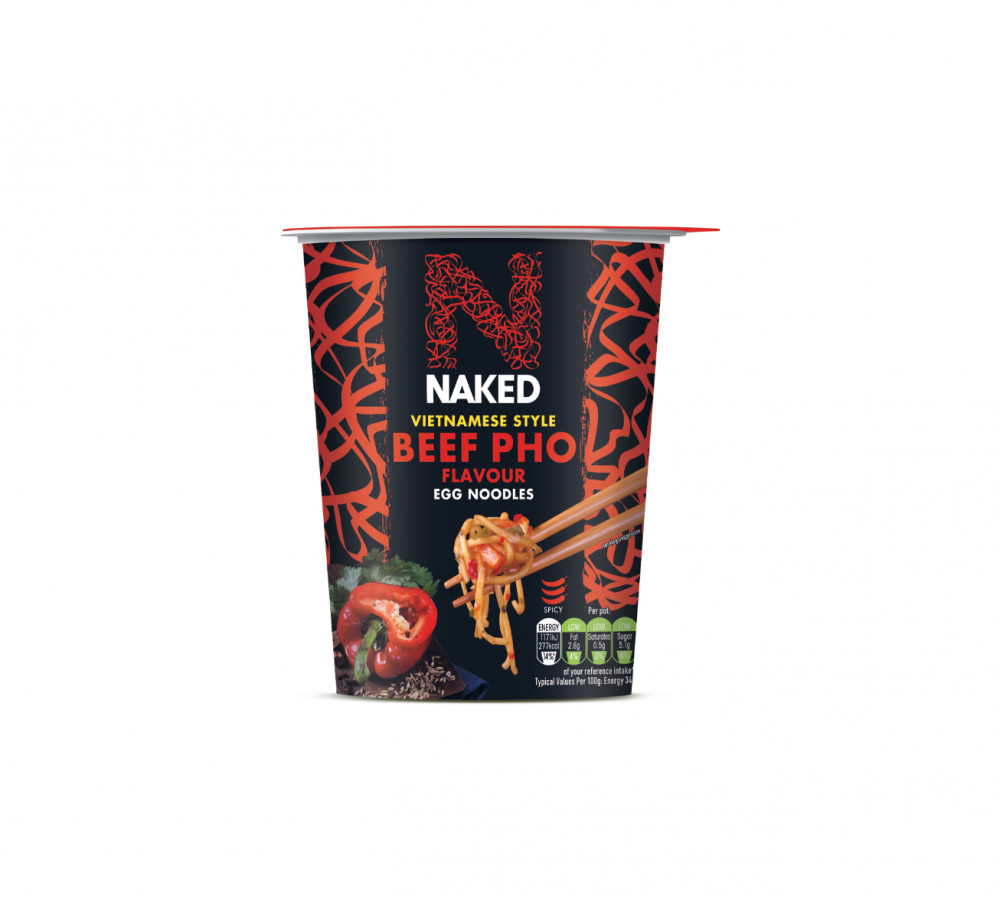 Naked instant tészta vietnámi marha pho 78 g