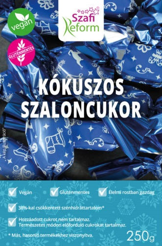 Szafi Reform Kókuszos szaloncukor 250g