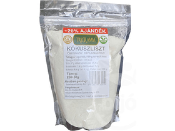 Trigramm kókuszliszt 250g+20% ajándék 300 g