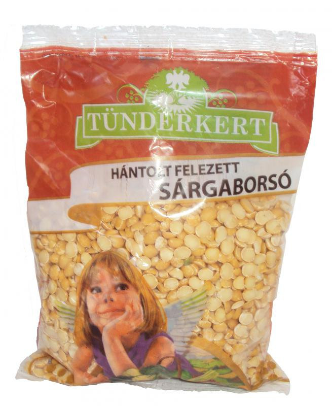 Tündérkert Sárgaborsó Hántolt Felezett 400 g