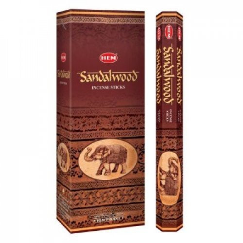 Füstölő hem hatszög sandalwood/szantálfa 20 db