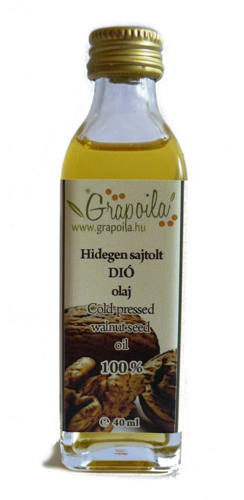 Grapoila DIÓOLAJ hidegen sajtolt 40 ml