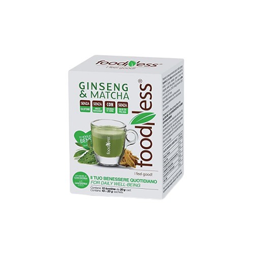 Foodness GINSENG&MATCHA LATTE FORRÓ ITALPOR