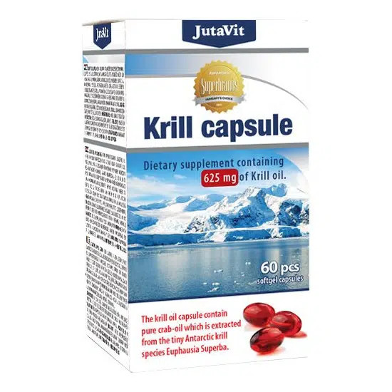 Jutavit krill olaj 625mg kapszula 60 db