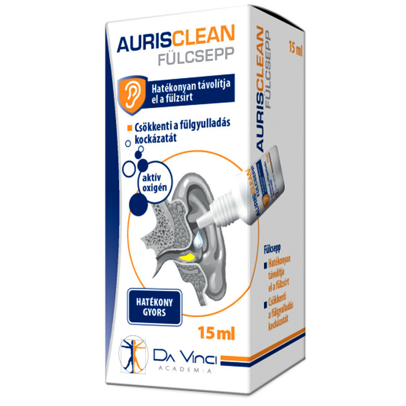 Aurisclean fülcsepp 15ml