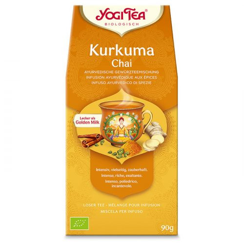 Bio yogi tea kurkuma chai szálas tea 90g