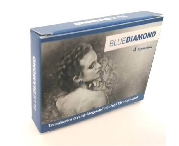 Blue Diamond For Men - term. étrend-kiegészítő növényi kivonatokkal (4db)