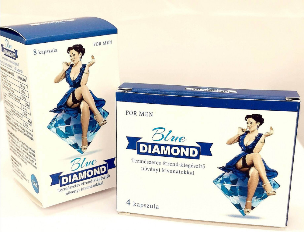 Blue Diamond For Men - term. étrend-kiegészítő növényi kivonatokkal (8db)