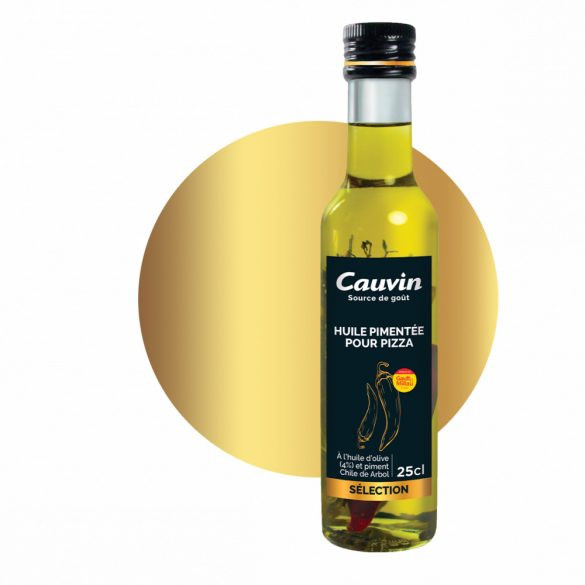 Cauvin selection fűszeres pizzaolaj chili paprikával 250ml