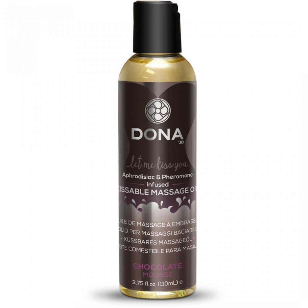 DONA Kissable Chocolate Mousse - ízes masszázsolaj (110ml)