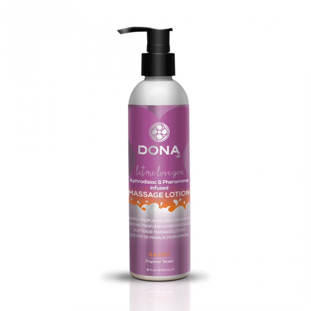 DONA Scented Tropical Tease - illatos masszázs krémgél (235ml)