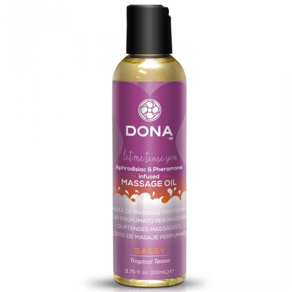 DONA Scented Tropical Tease - illatos masszázsolaj (110ml)