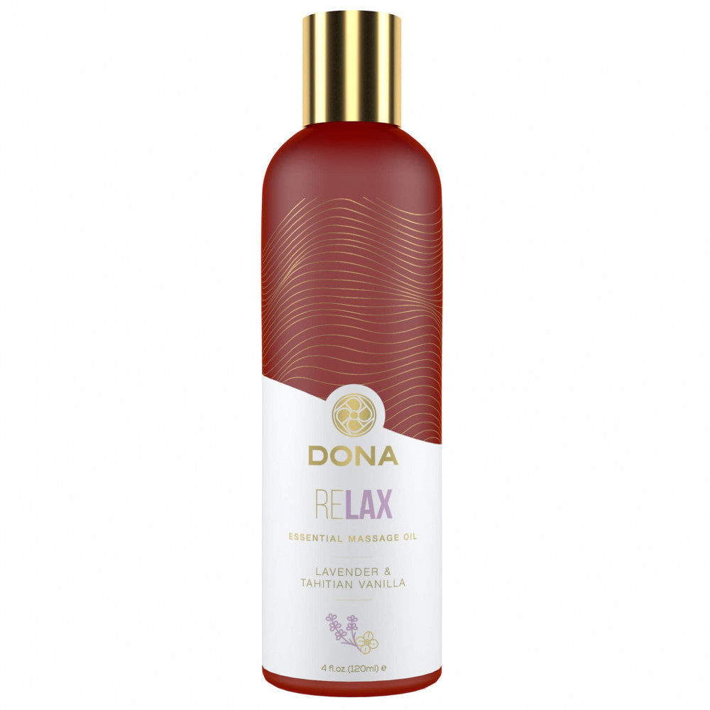 Dona Relax - vegán masszázsolaj - levendula-vanília (120ml)