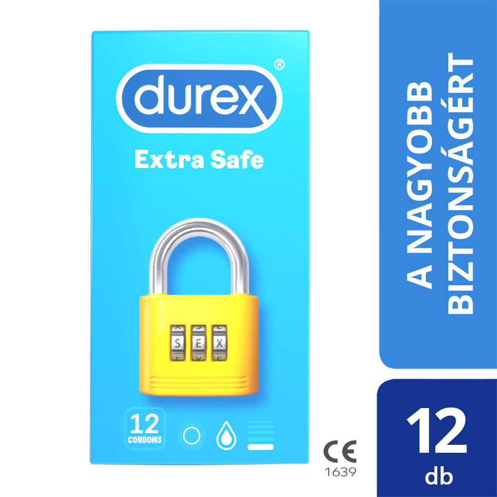 Durex extra safe - biztonságos óvszer (12db)