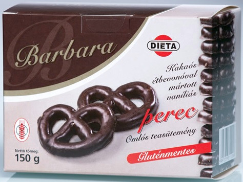 Gluténmentes barbara kakaós perec 150g