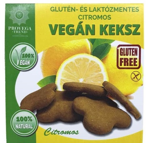 Gluténmentes provega citromos keksz 120g