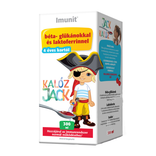 Imunit kalóz jack szirup gyermekeknek 300ml