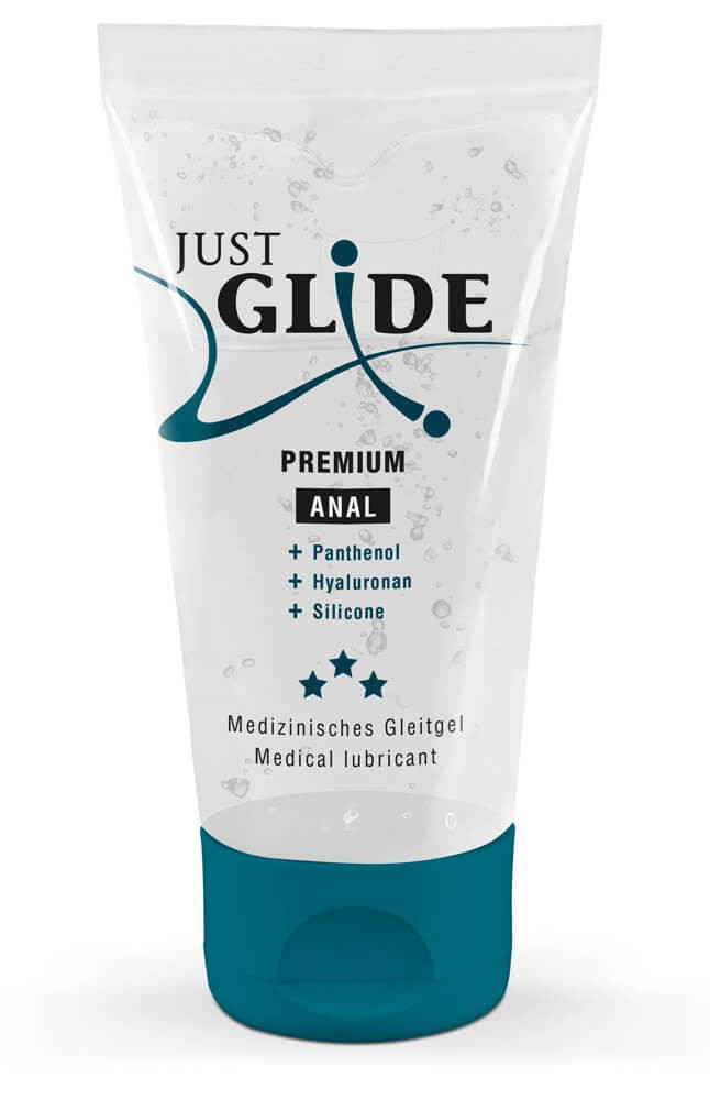 Just Glide Premium Anal - tápláló anál síkosító (50ml)