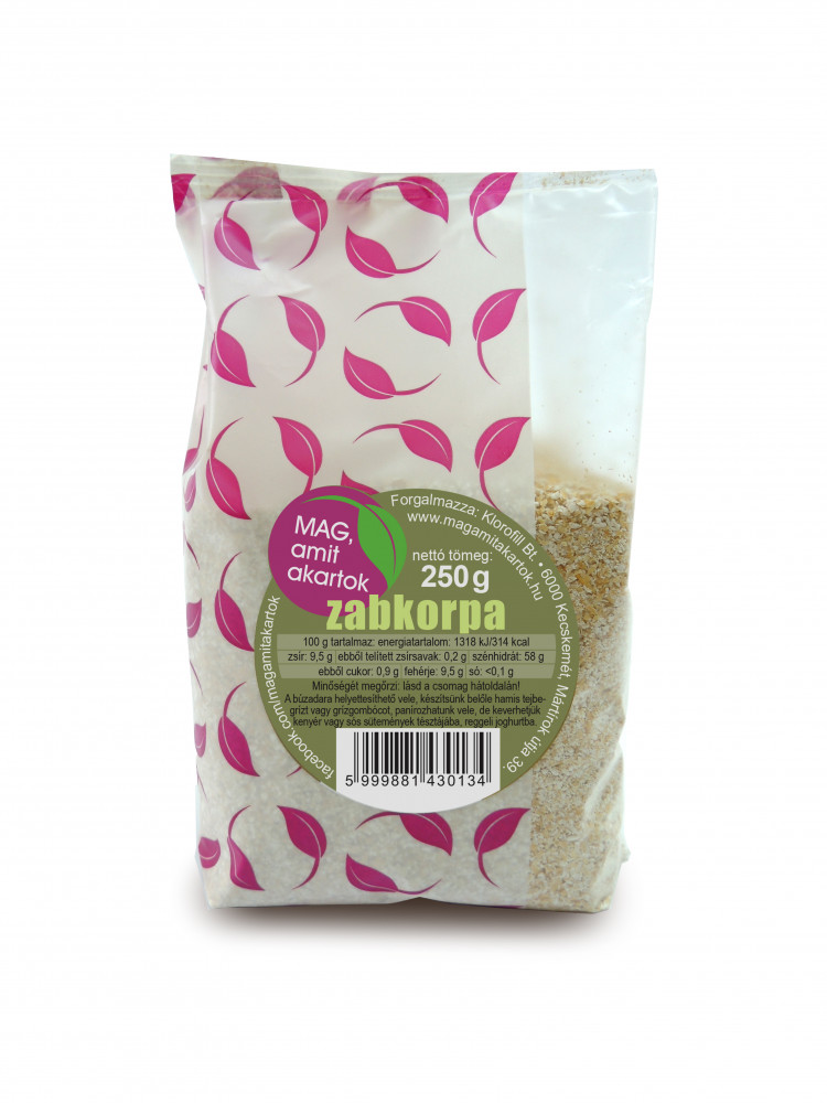 Klorofill zabkorpa 250g