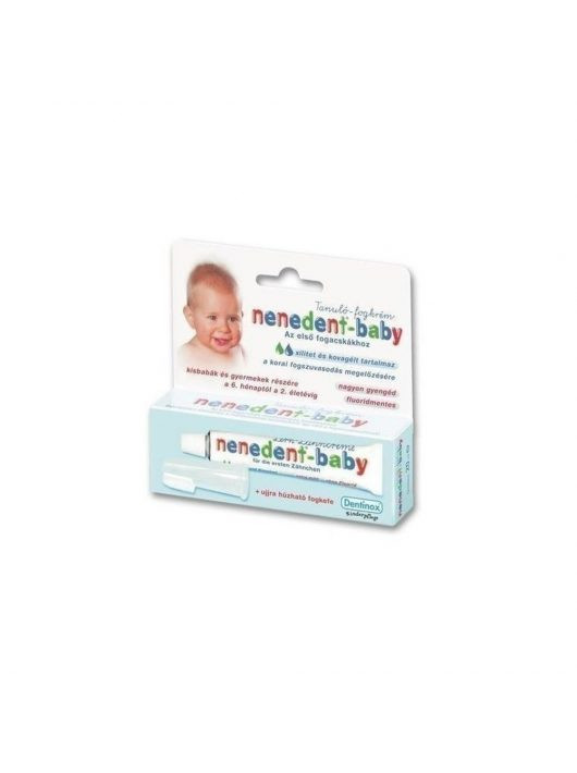 Nenedent-baby tanuló fogkrém+fogkefe 20ml