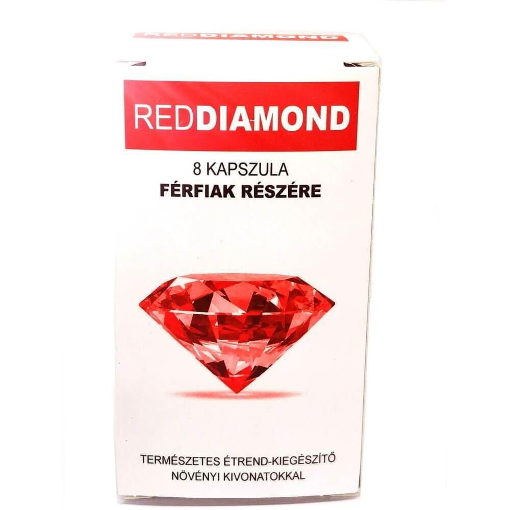 Red Diamond - természetes étrend-kiegészítő férfiaknak (8db)