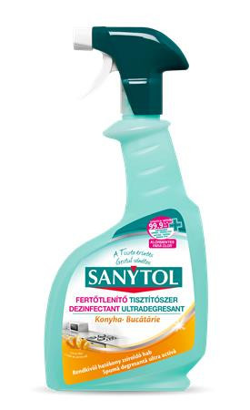 Sanytol fertőtlenítő konyhai spray 500ml