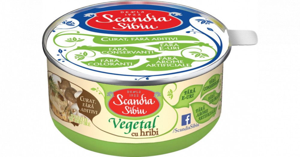 Scandia sibiu vega pástétom vargánya gombával 120g