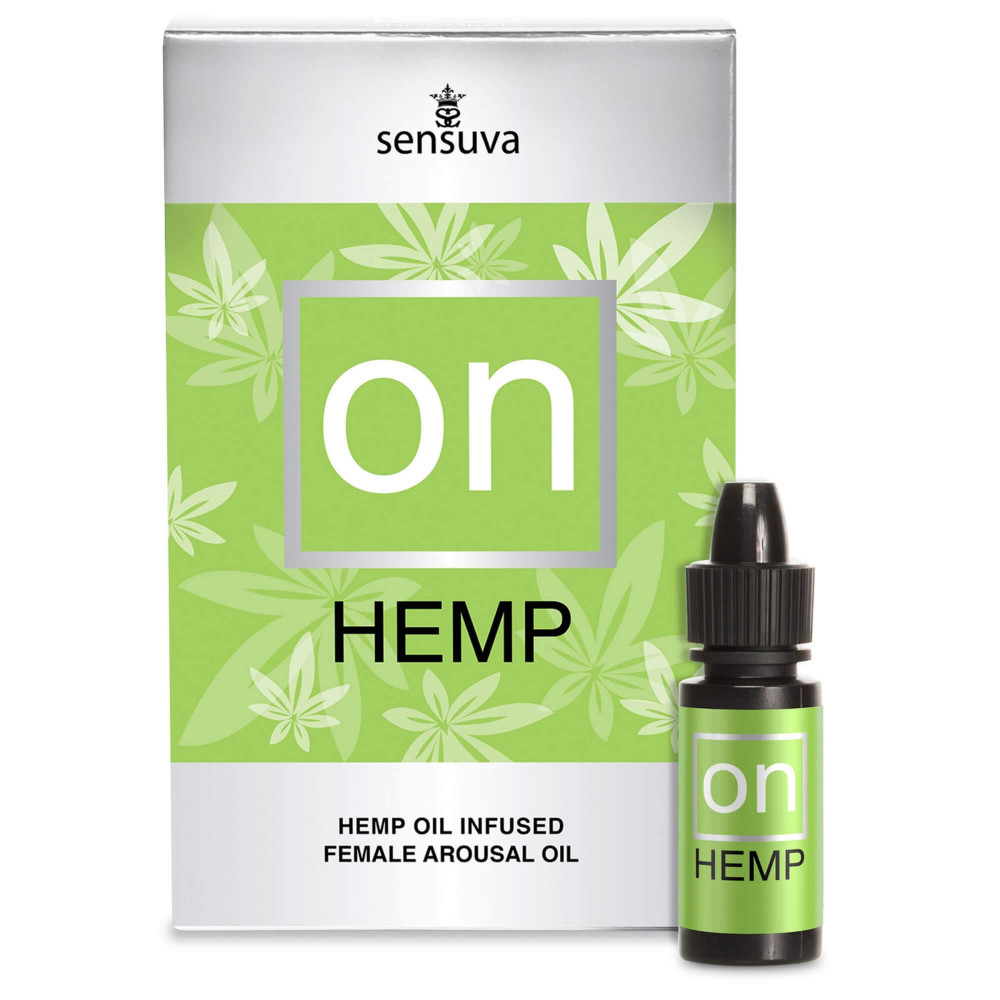 Sensuva Hemp - bizsergető intim olaj nőknek (5ml)