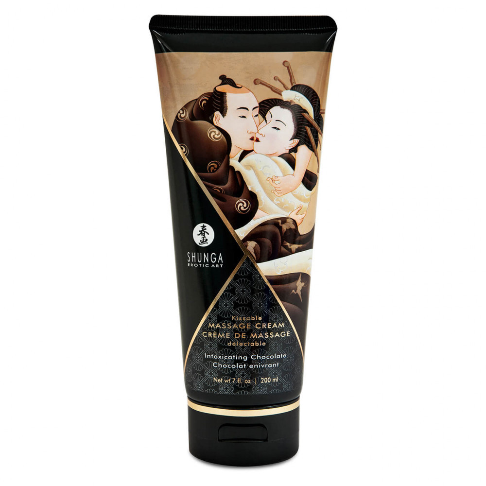 Shunga - masszázs krém - csokoládé (200ml)