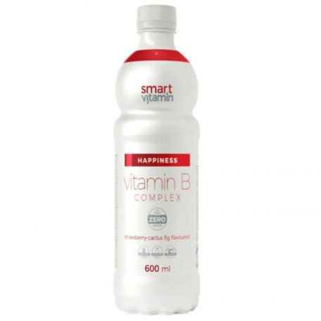 Smart vitamin happiness vitamin-b complex eper-kaktuszfüge ízű 600ml