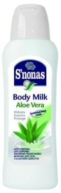 Snonas testápoló aloe vera 400 ml