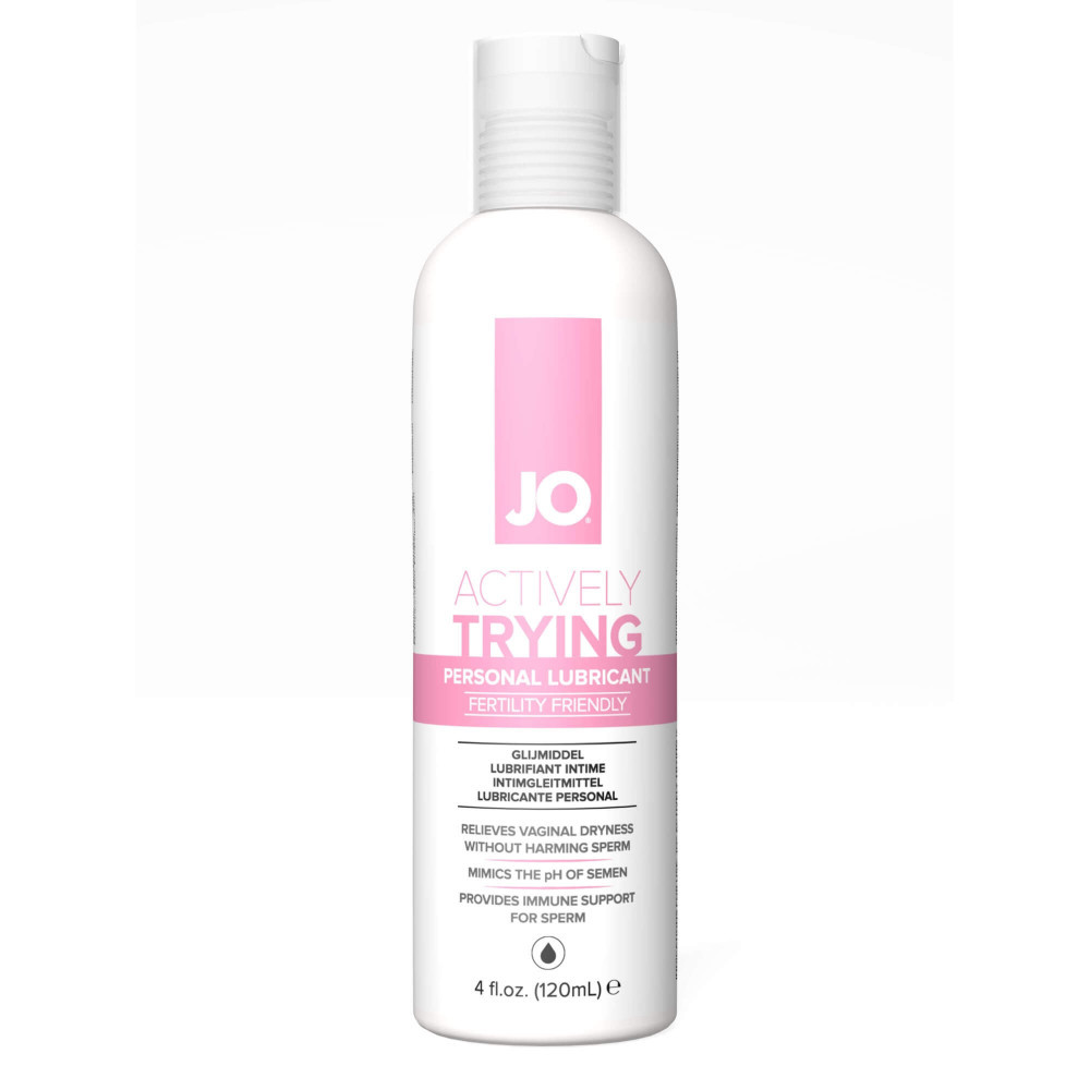 System JO Actively Trying - spermiumbarát síkosító (120ml)