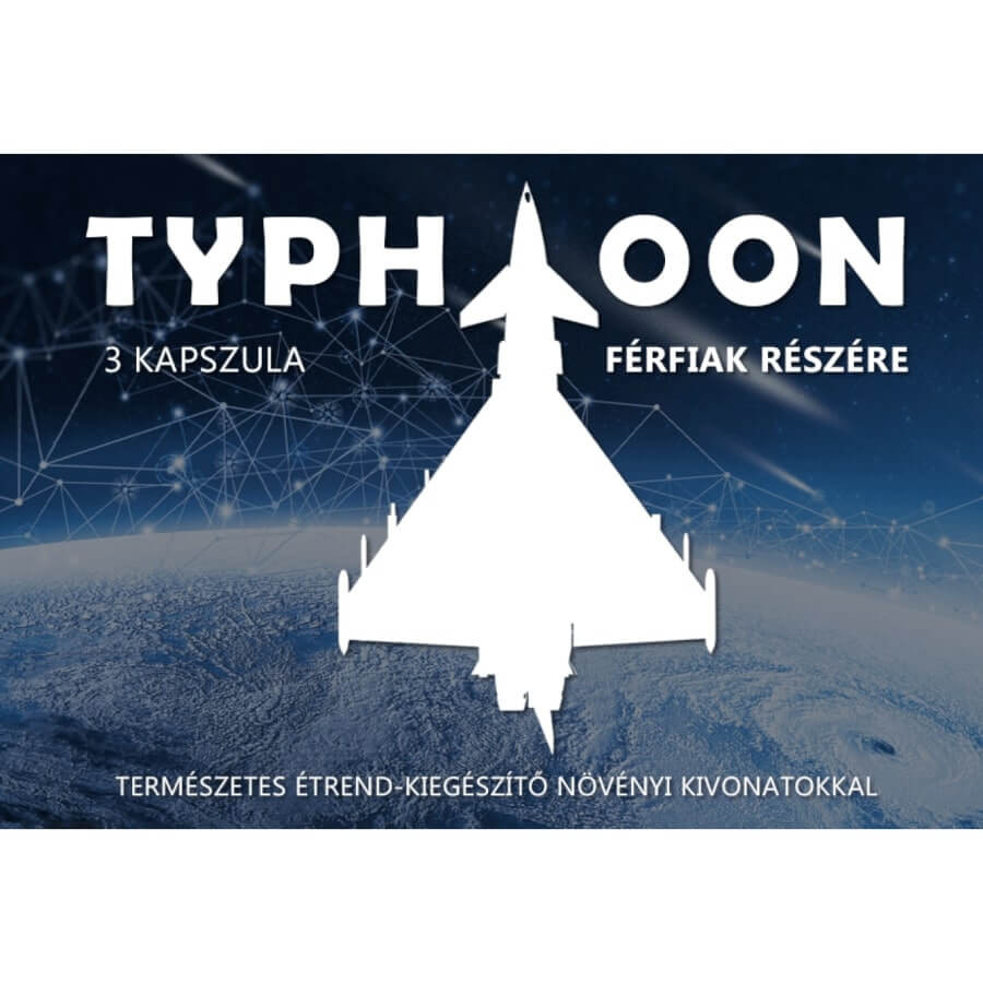 Typhoon - étrendkiegészítő kapszula férfiaknak (3db)