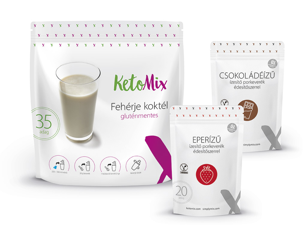 KetoMix fehérje koktél 1050 g (35 adag) 1. ízesítés a koktélhoz:: áfonya