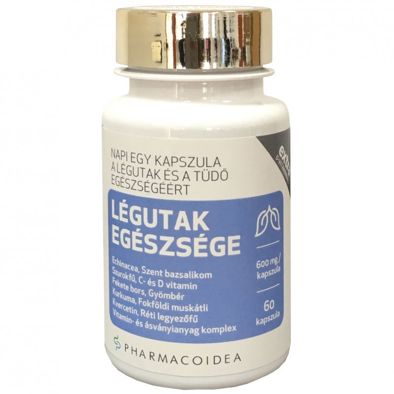 Pharmacoidea légutak egészsége kapszula 60 db