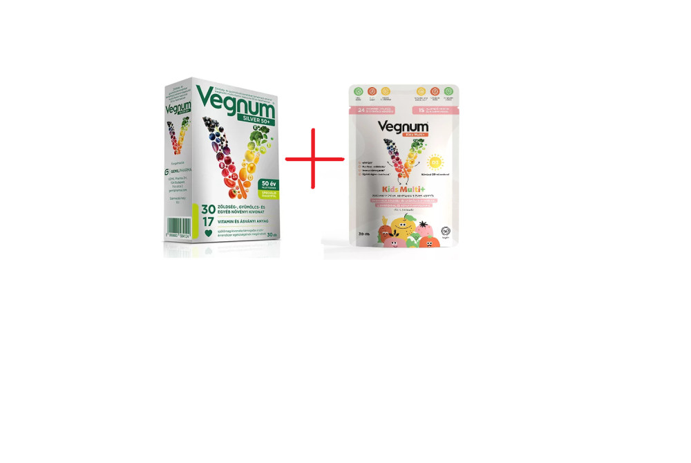 Vegnum Silver 50+ Vegnum Kids Multi+ csomag