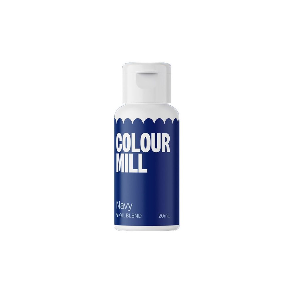 Étkezési ételfesték olajkeverék Navy 20 ml - Colour Mill